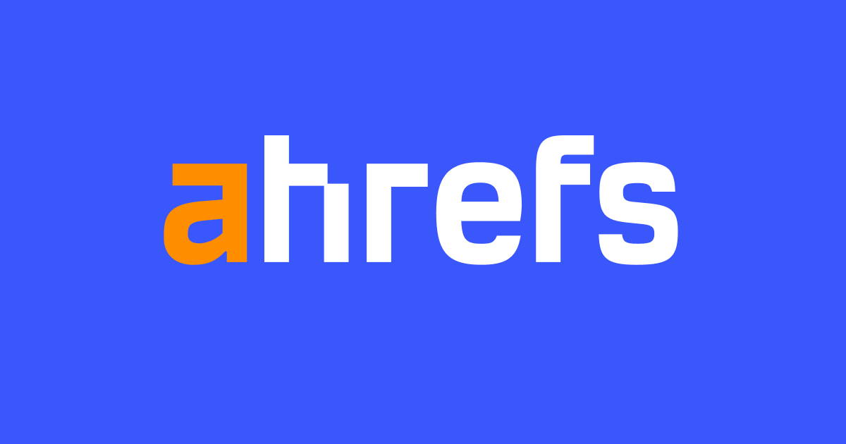 Ahrefs interface