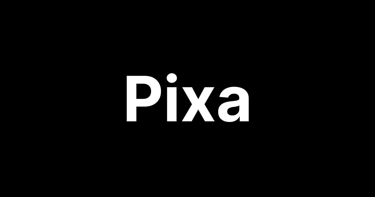 Pixa interface