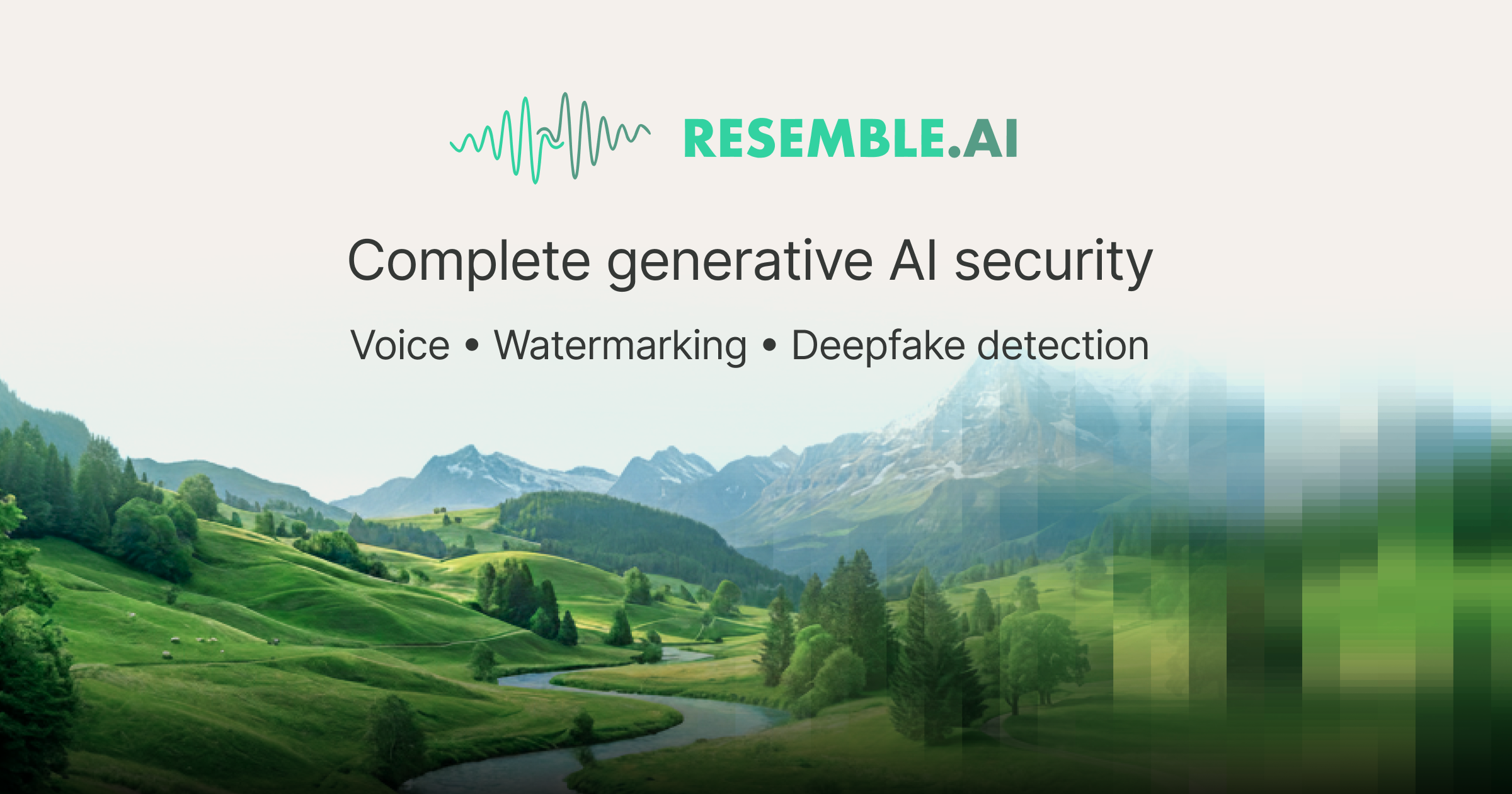 Resemble AI interface