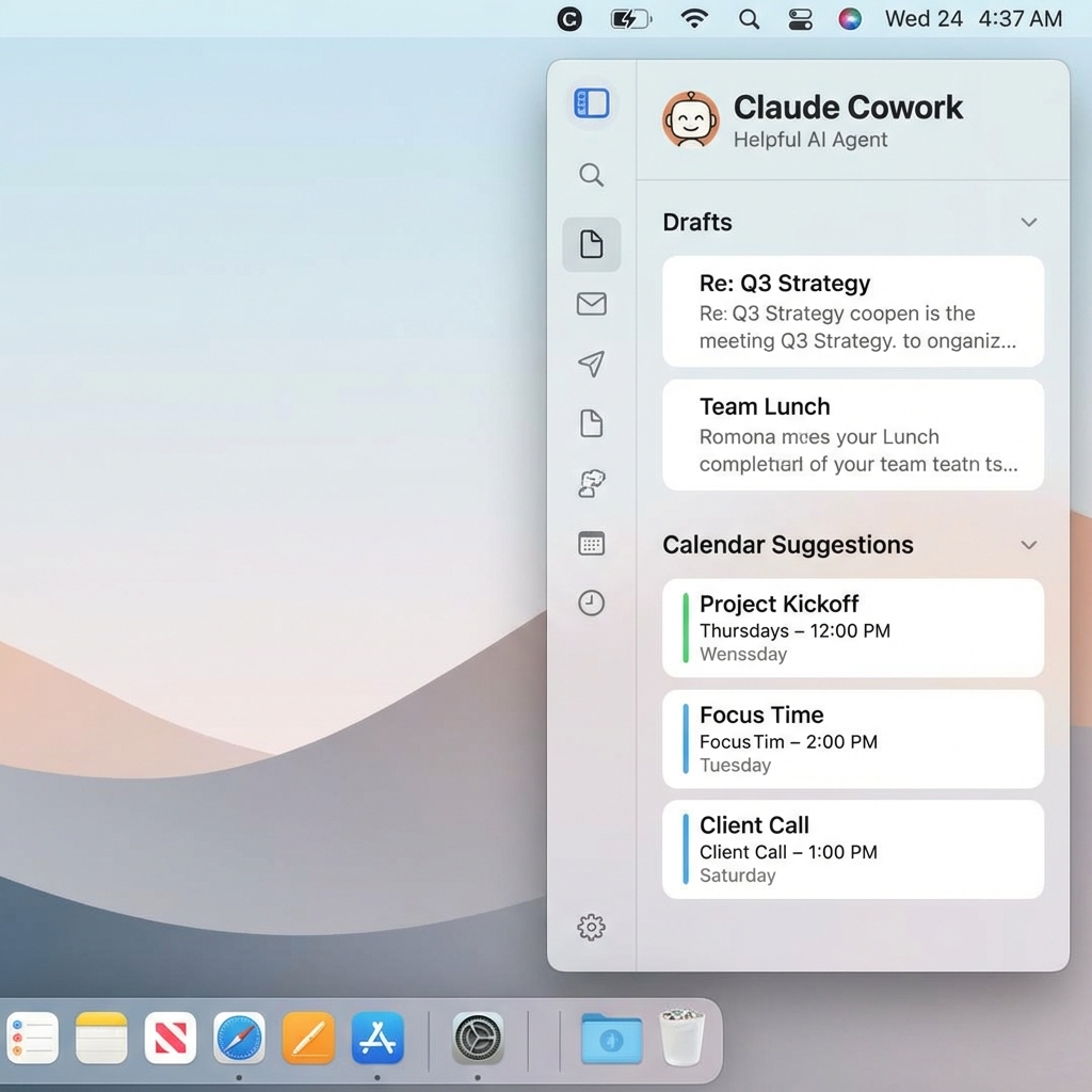 Claude Cowork interface screenshot